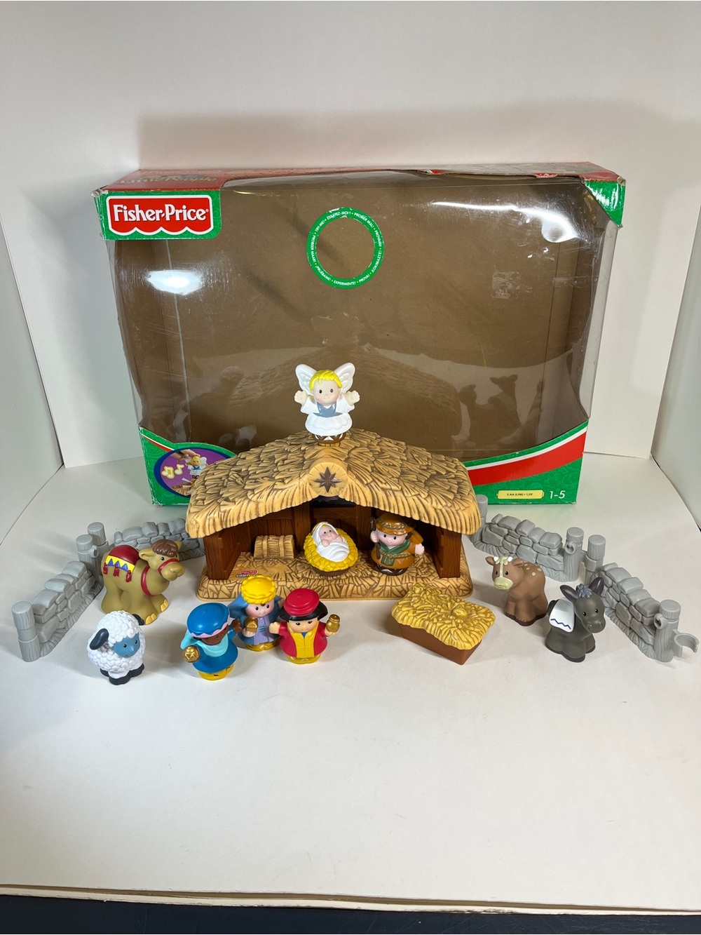 2006 Fisher Price Little People Nativity Set Baby Jesus Holiday Christmas Play